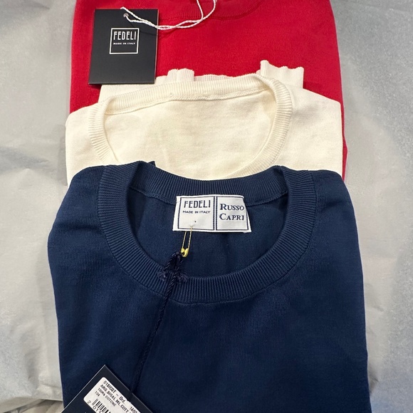 100% COTTON LONG SLEEVE SWEATER - Picture 5 of 5